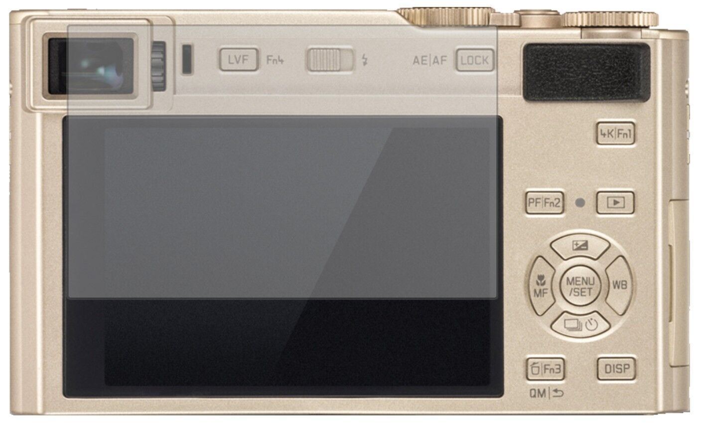5x Schutzfolie matt für Leica C-Lux Typ 1546 Displ (1)