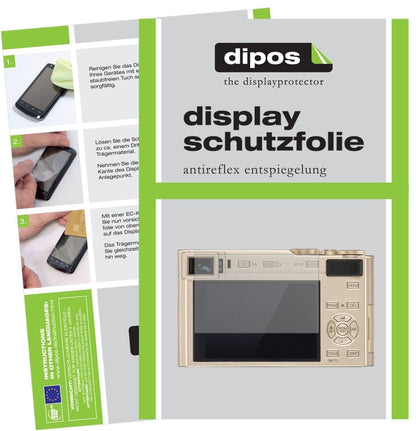 5x Schutzfolie matt für Leica C-Lux Typ 1546 Displ (2)