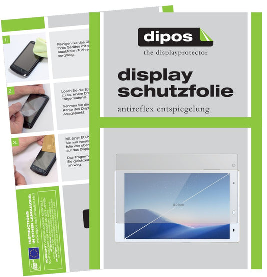 2x Schutzfolie matt für Lenovo Xiaoxin TB 8804F Di (1)