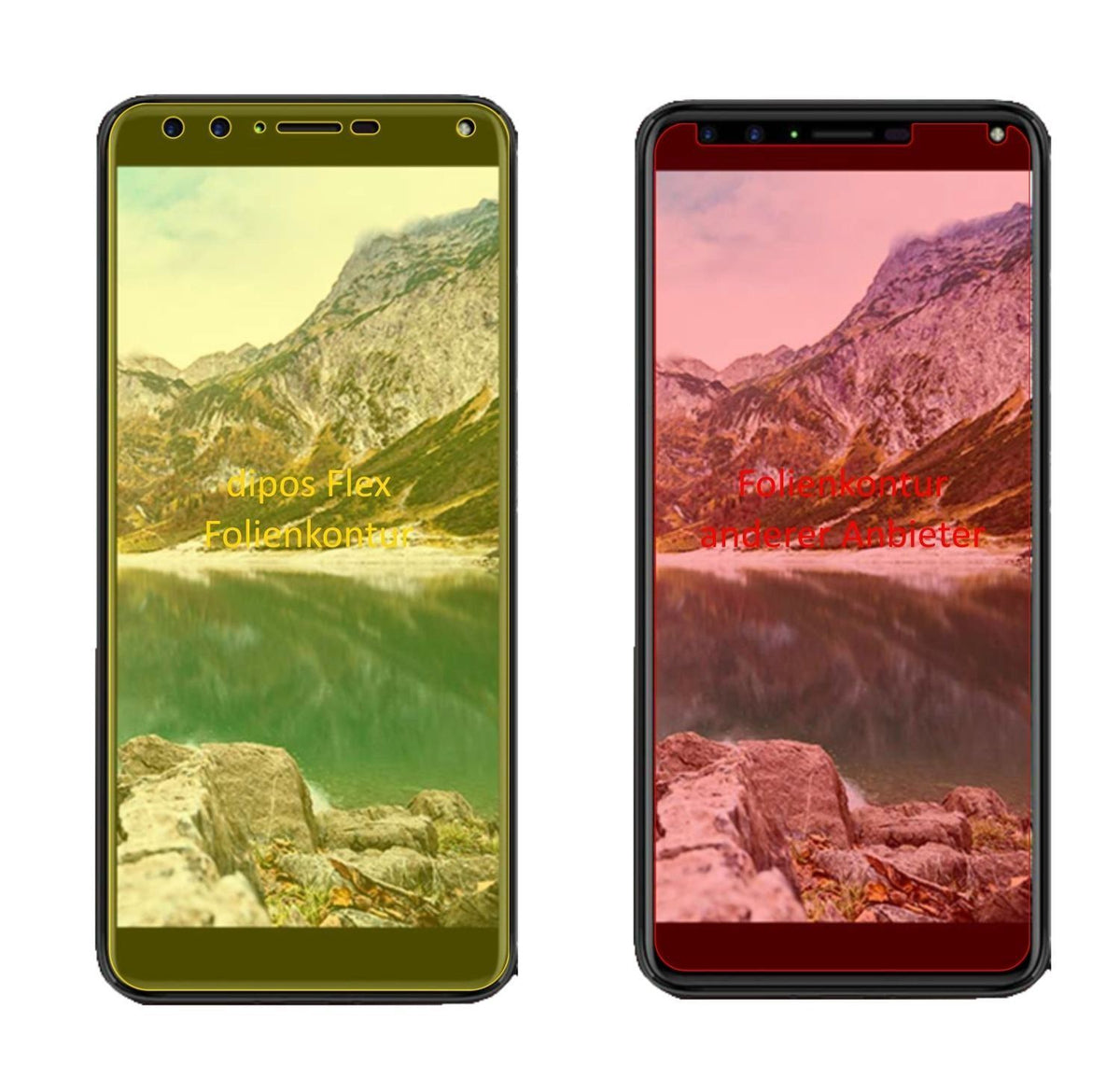 3x 3D Full Cover Schutzfolie für Cherry Mobile Fla (2)