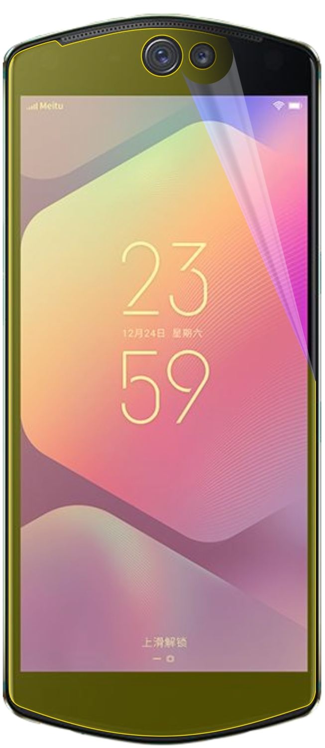3x 3D Full Cover Schutzfolie für Meitu T9 (3)