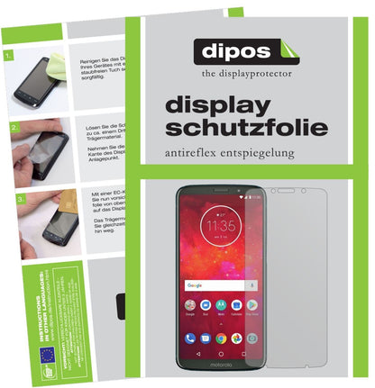 5x Schutzfolie matt für Motorola Moto Z3 Play Disp (2)
