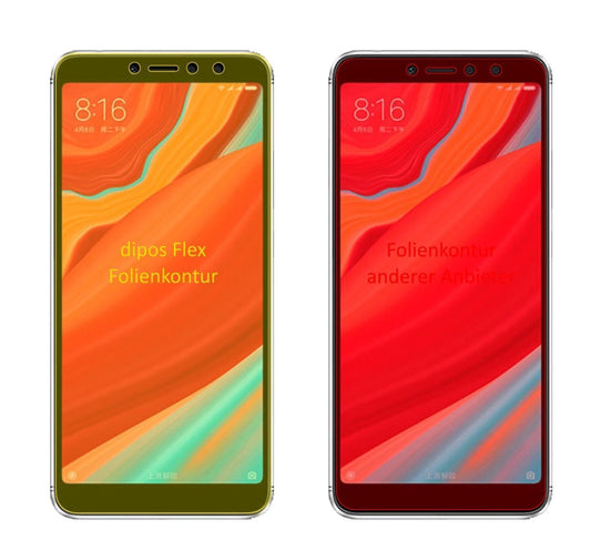 2x 3D Full Cover Schutzfolie für Xiaomi Redmi Y2 (1)