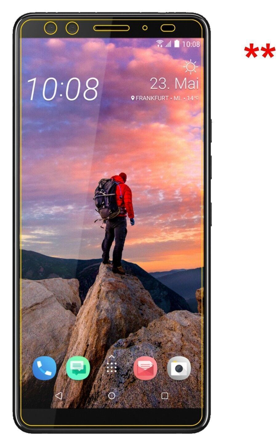 1x 9H Schutzfolie für HTC U12 Plus Panzerfolie (9)