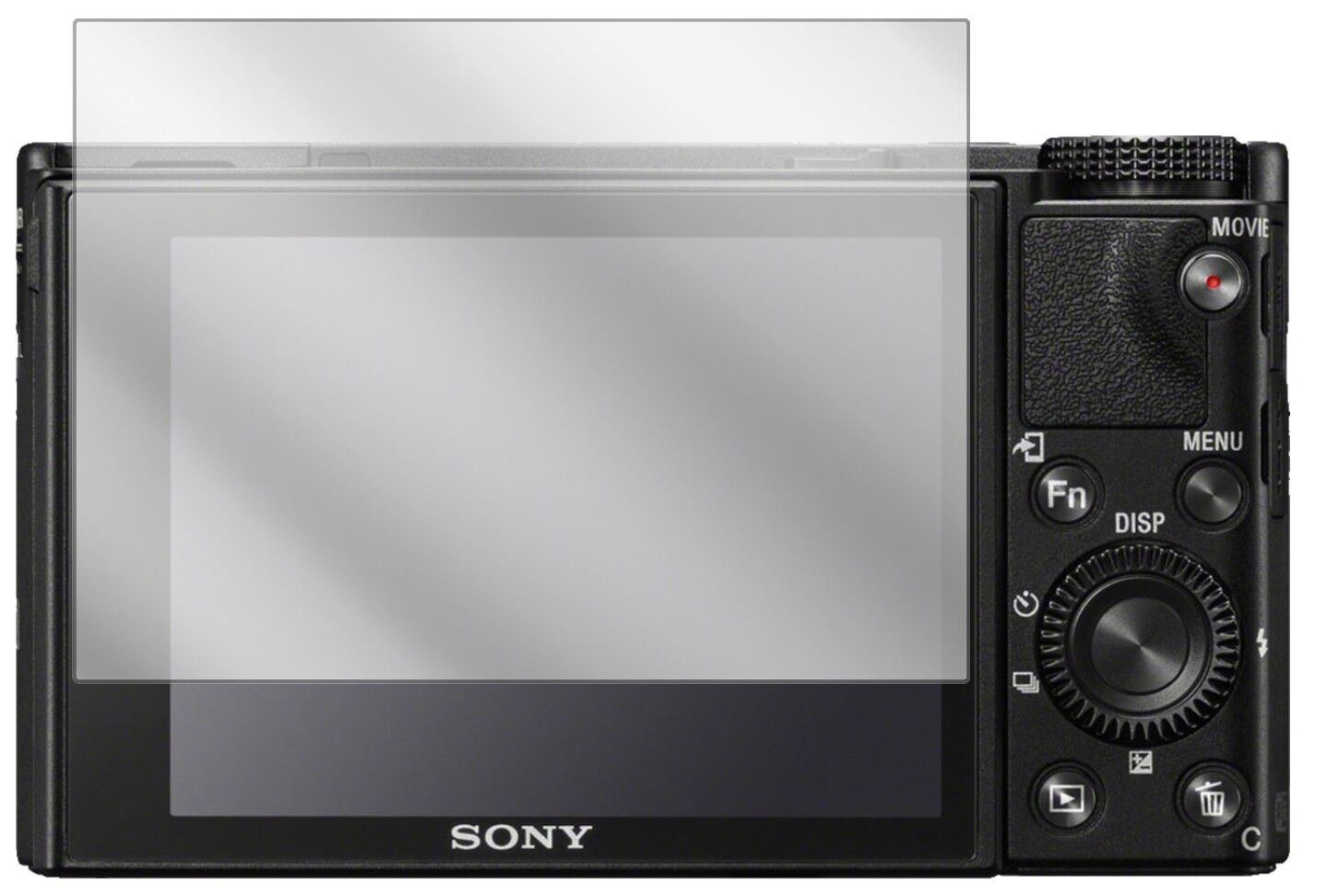 5x Schutzfolie klar für Sony DSC RX100 VI Display- (1)