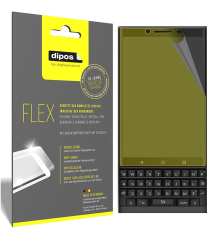 2x 3D Full Cover Schutzfolie für Blackberry Key 2 (2)