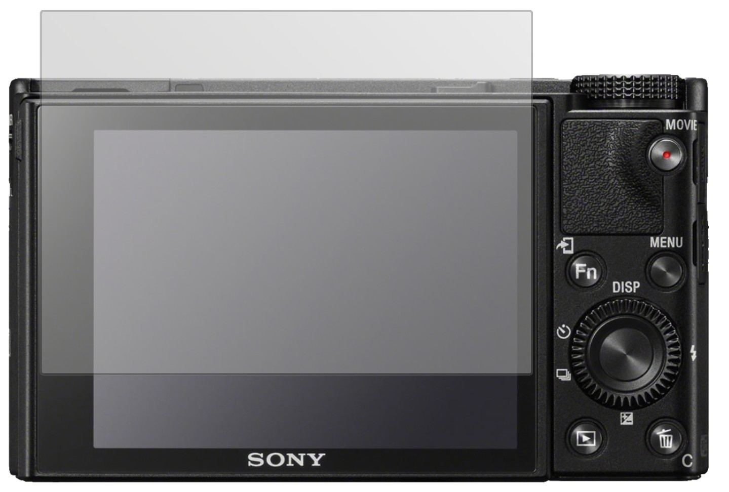 6x Schutzfolie matt für Sony DSC RX100 VI Display- (2)
