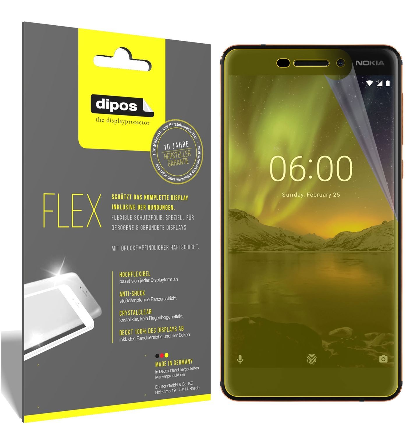 3x 3D Full Cover Schutzfolie für Nokia 6.1 2018 (1)