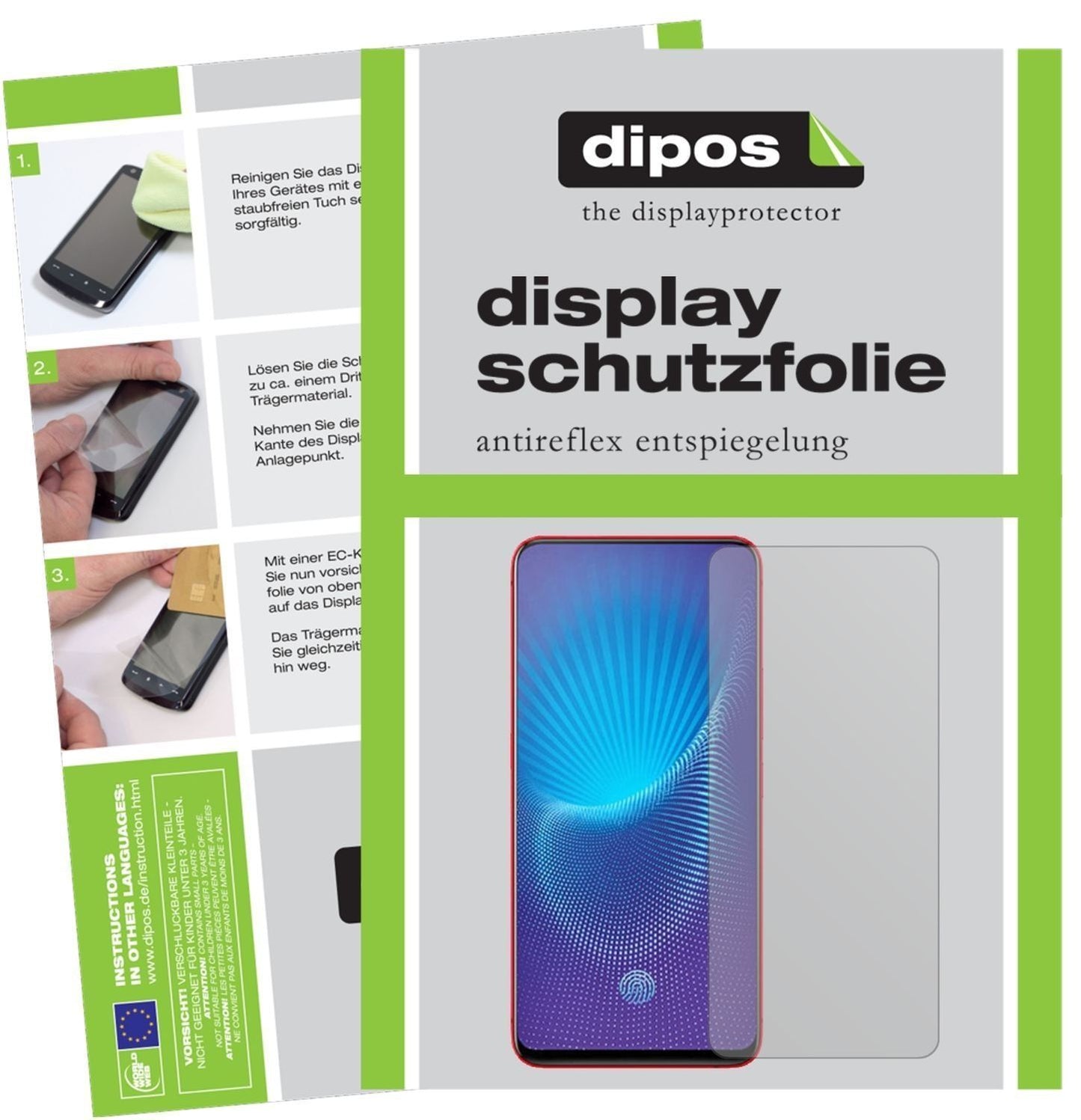 6x Schutzfolie matt für Vivo Nex Display-Schutzfol (1)