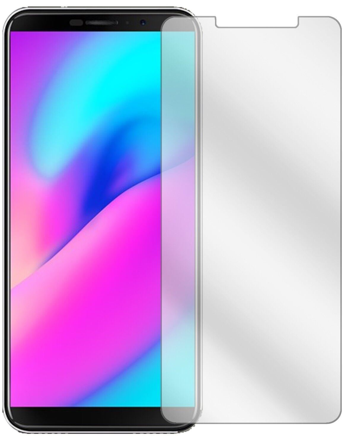 5x Schutzfolie klar für Cubot J3 Display-Schutzfol (1)