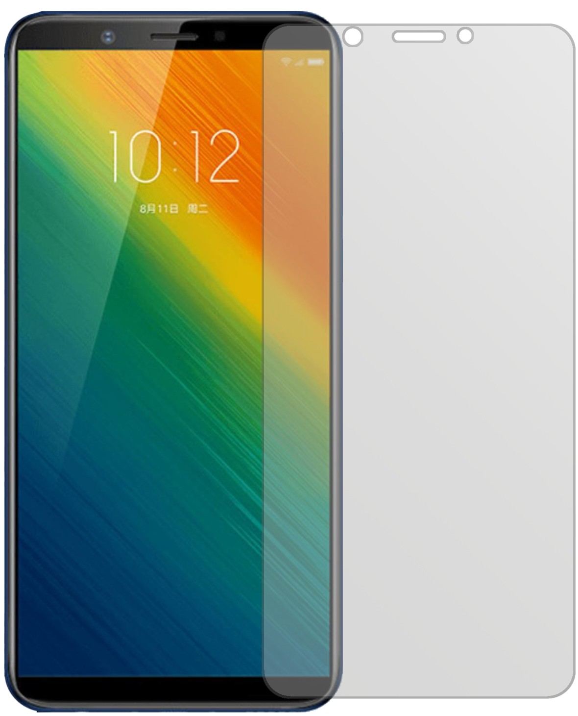 6x Schutzfolie matt für Lenovo K5 Note 2018 Displa (2)