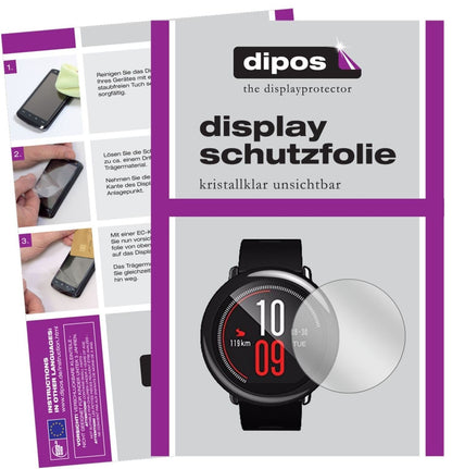 5x Schutzfolie klar für Huami Amazfit Pace Display (2)