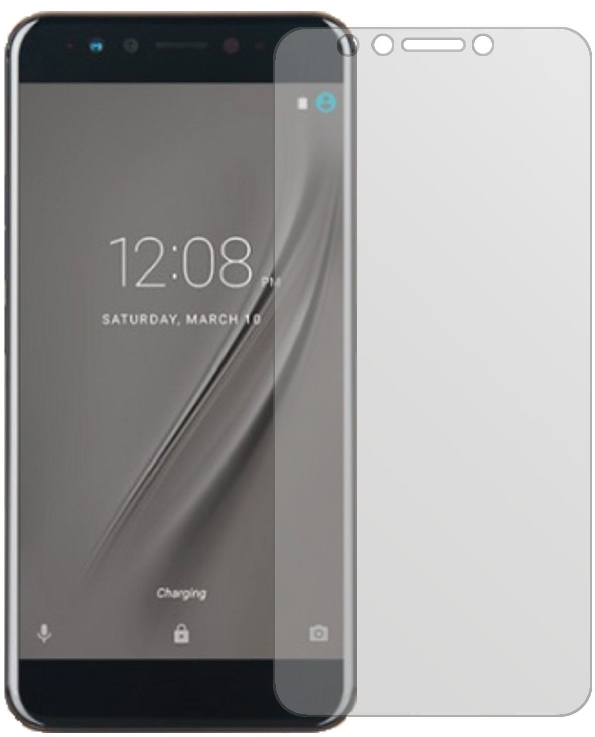 2x Schutzfolie matt für Gome K1 Display-Schutzfoli (2)