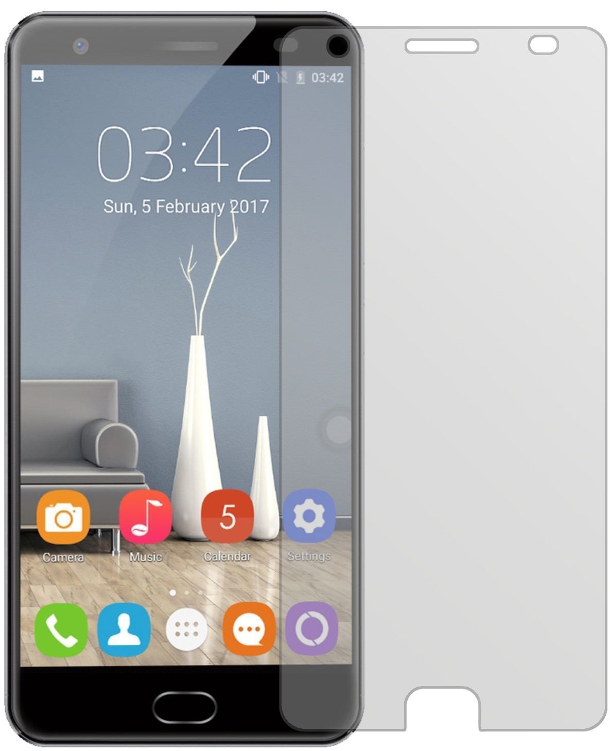 6x Schutzfolie matt für Oukitel OK6000 Plus Displa (2)