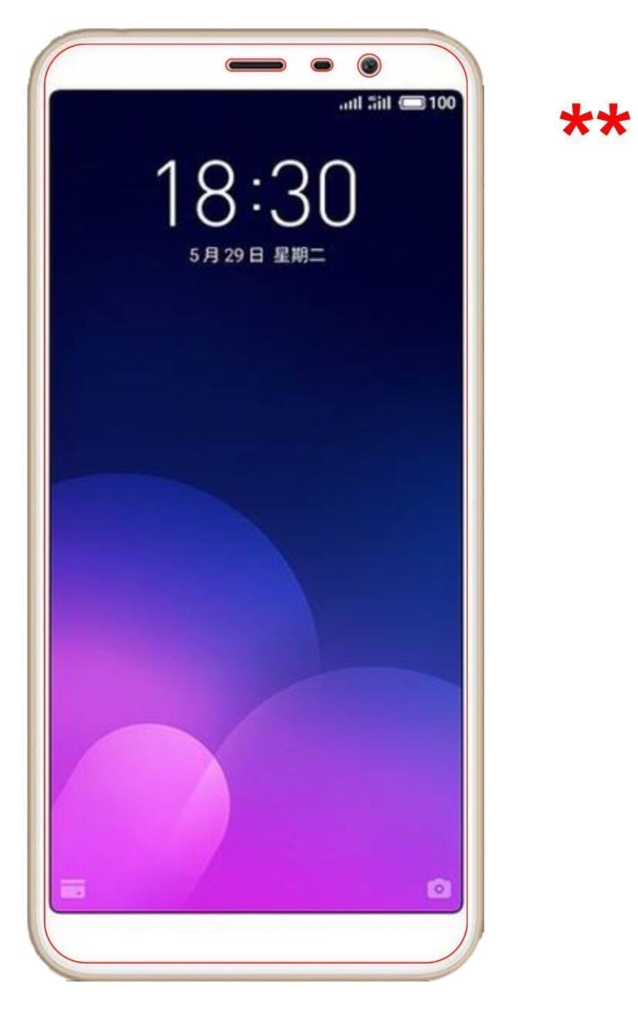 1x 9H Schutzfolie matt für Meizu M6T Panzerfolie (9)