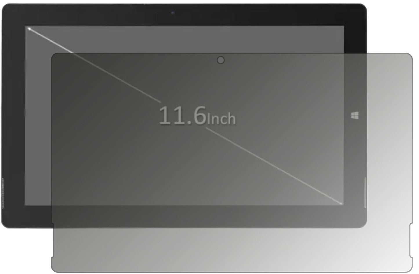 Blickschutzfolie für Jumper Ezpad 6 Plus matt Schu (1)