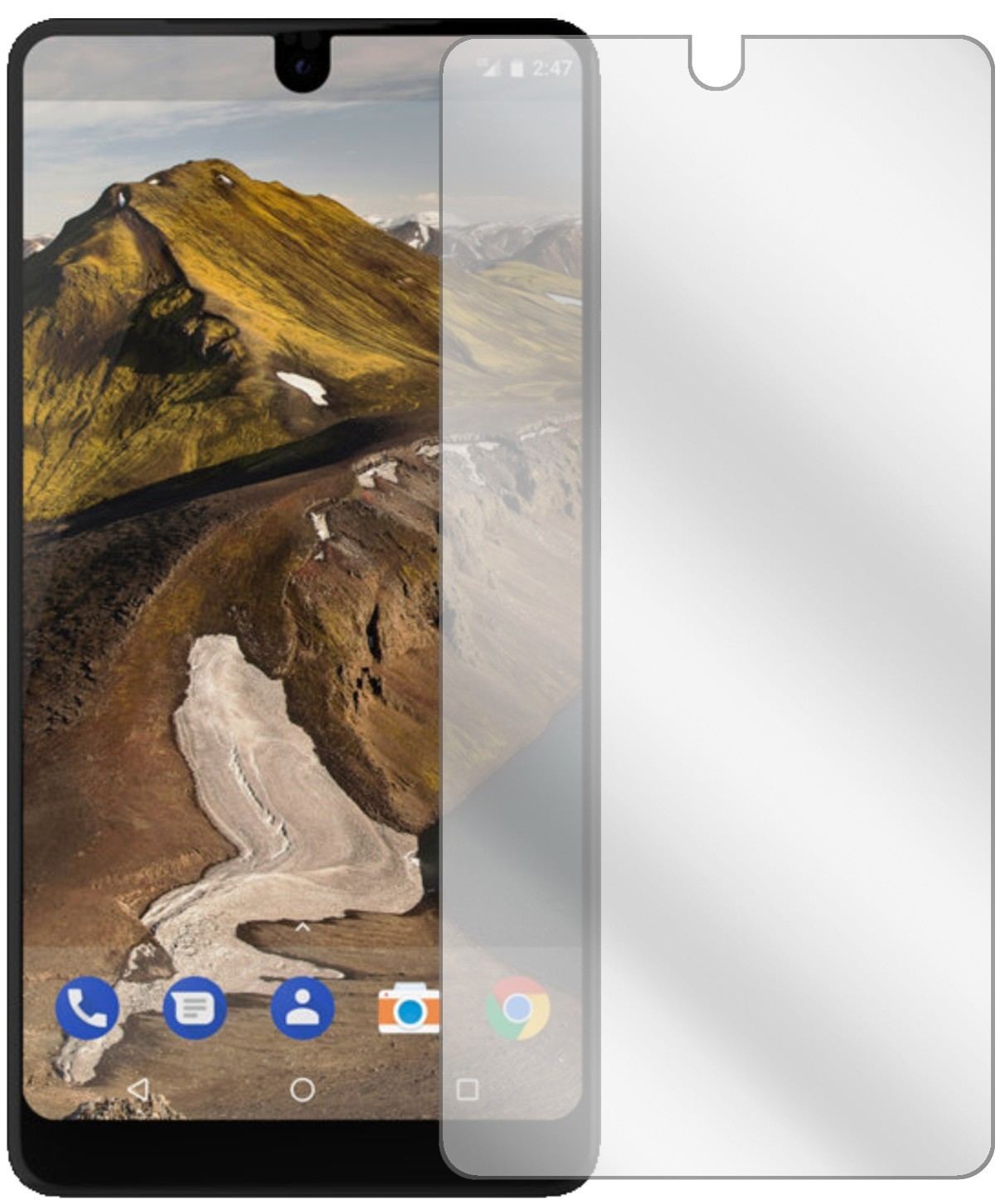 6x Schutzfolie klar für Essential Phone Display-Sc (2)