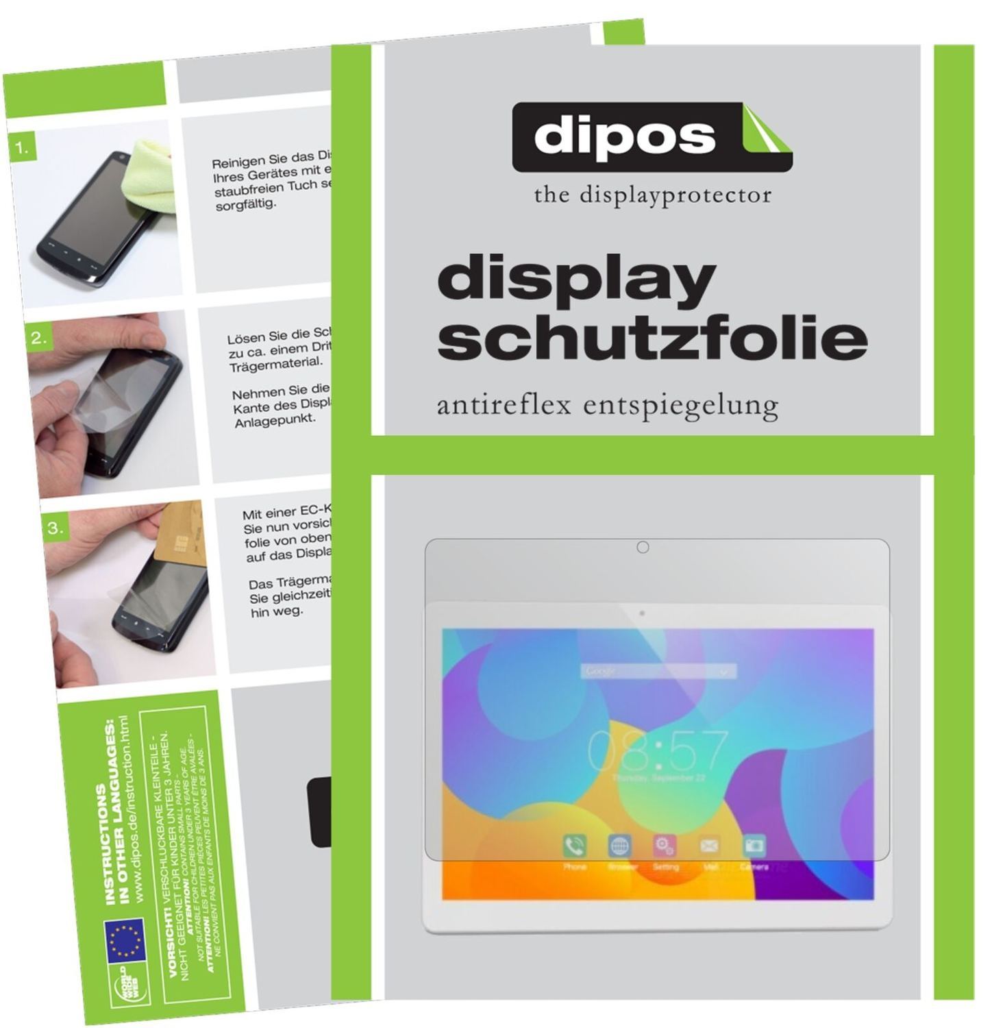 1x Schutzfolie matt für Cube M5 Display-Schutzfoli (2)