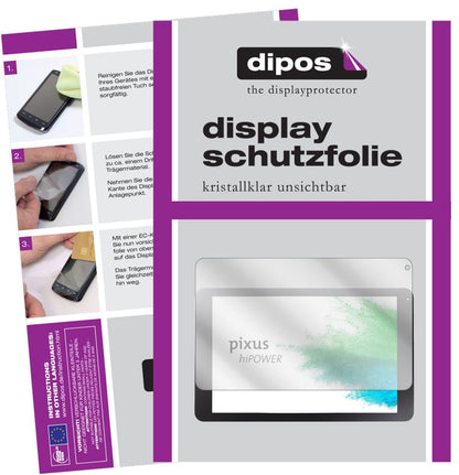 1x Schutzfolie klar für Pixus hiPower Display-Schu (2)
