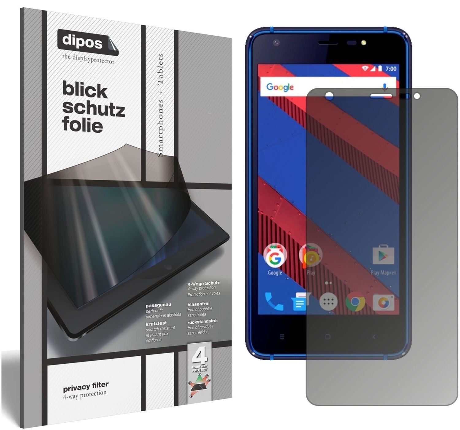 Blickschutzfolie für Vertex Impress Spring matt Sc (2)