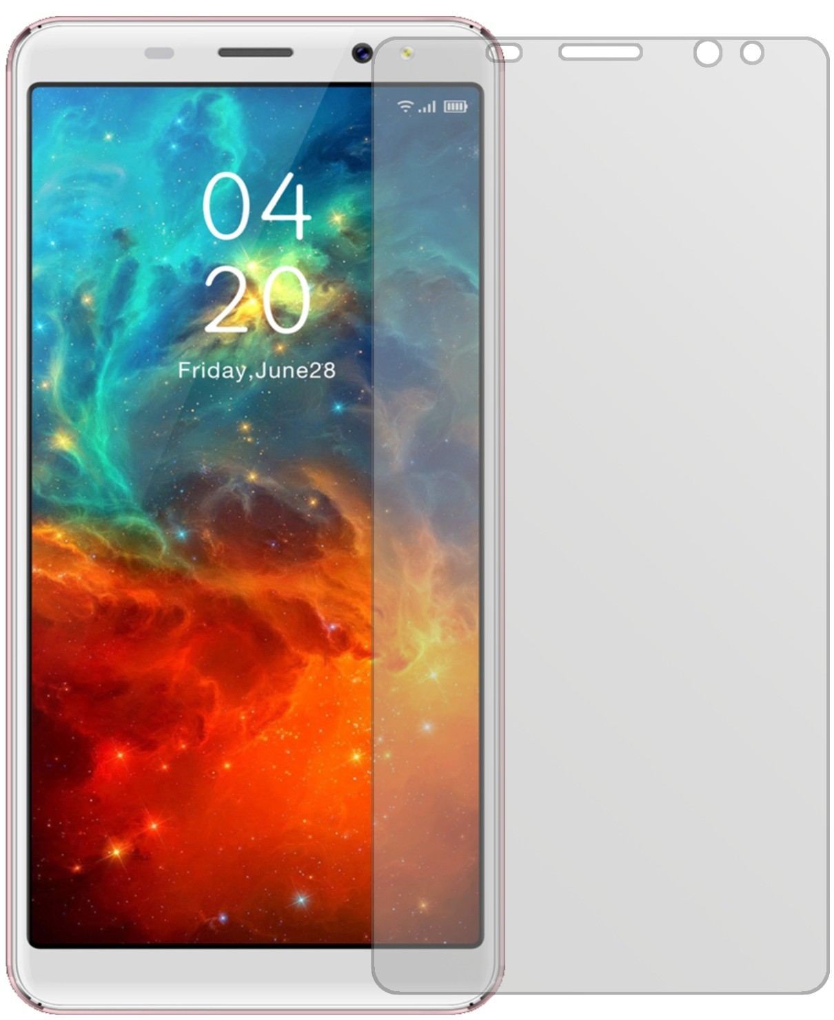 6x Schutzfolie matt für Gooweel S9 Display-Schutzf (2)