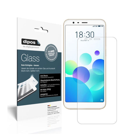 1x 9H Schutzfolie matt für Meizu M8C Panzerfolie (2)