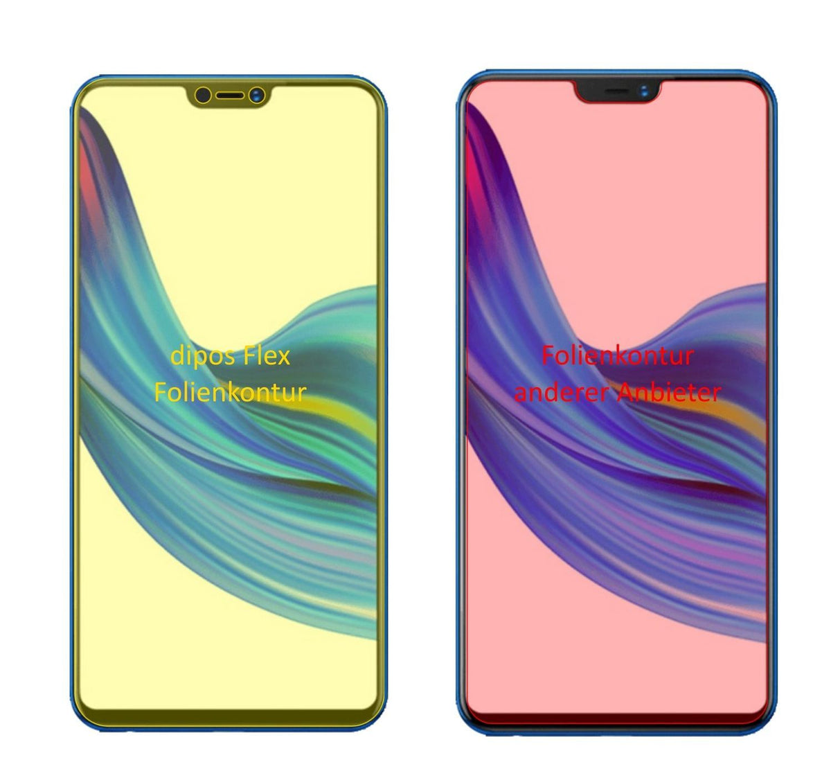 3x 3D Full Cover Schutzfolie für VIVO Z1 (2)