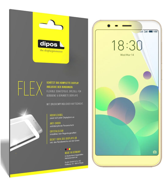 3x 3D Full Cover Schutzfolie für Meizu M8C (1)