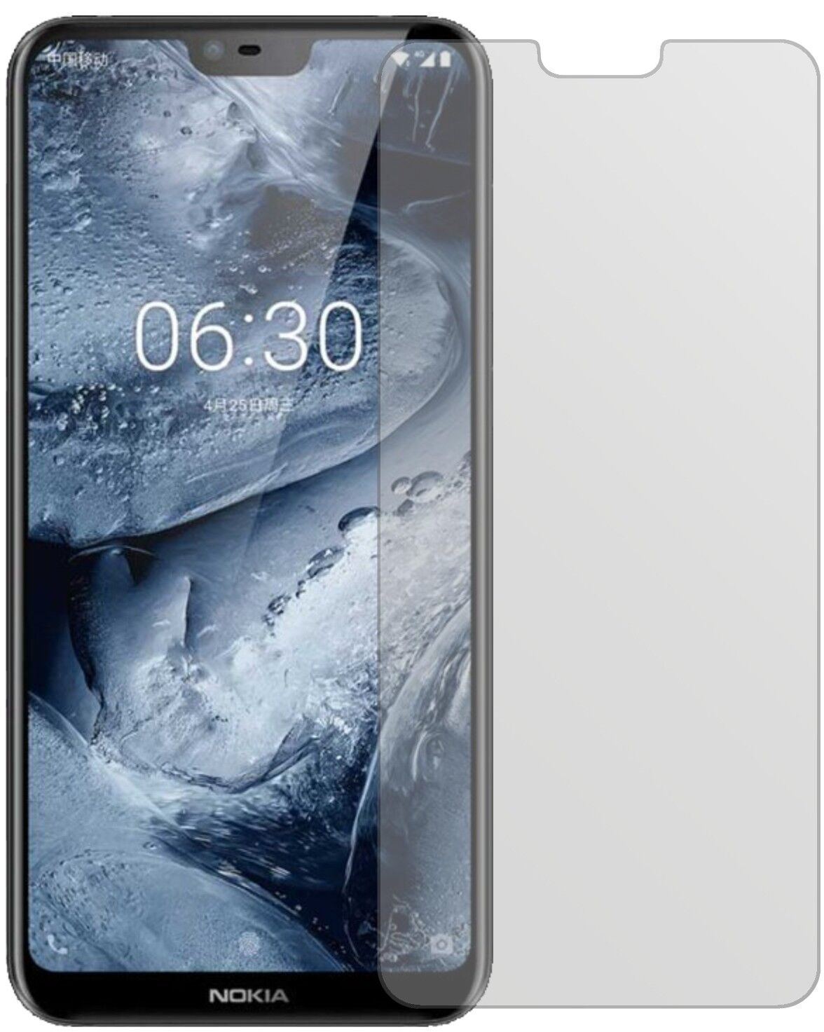 1x Schutzfolie matt für Nokia X6 2018 TA1099 Displ (1)