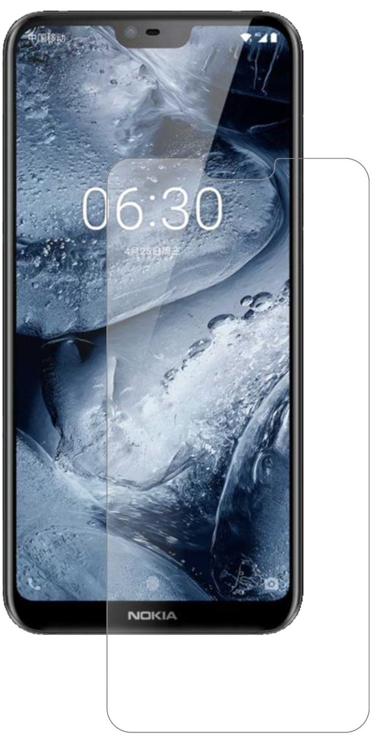 2x 9H Schutzfolie matt für Nokia X6 2018 TA1099 Pa (2)