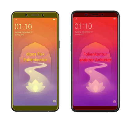 3x 3D Full Cover Schutzfolie für Oppo Realme 1 (2)