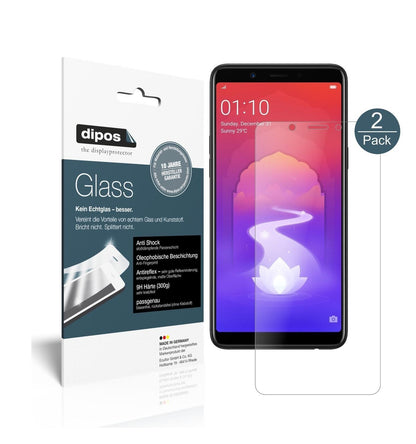 2x 9H Schutzfolie matt für Oppo Realme 1 Panzerfol (1)