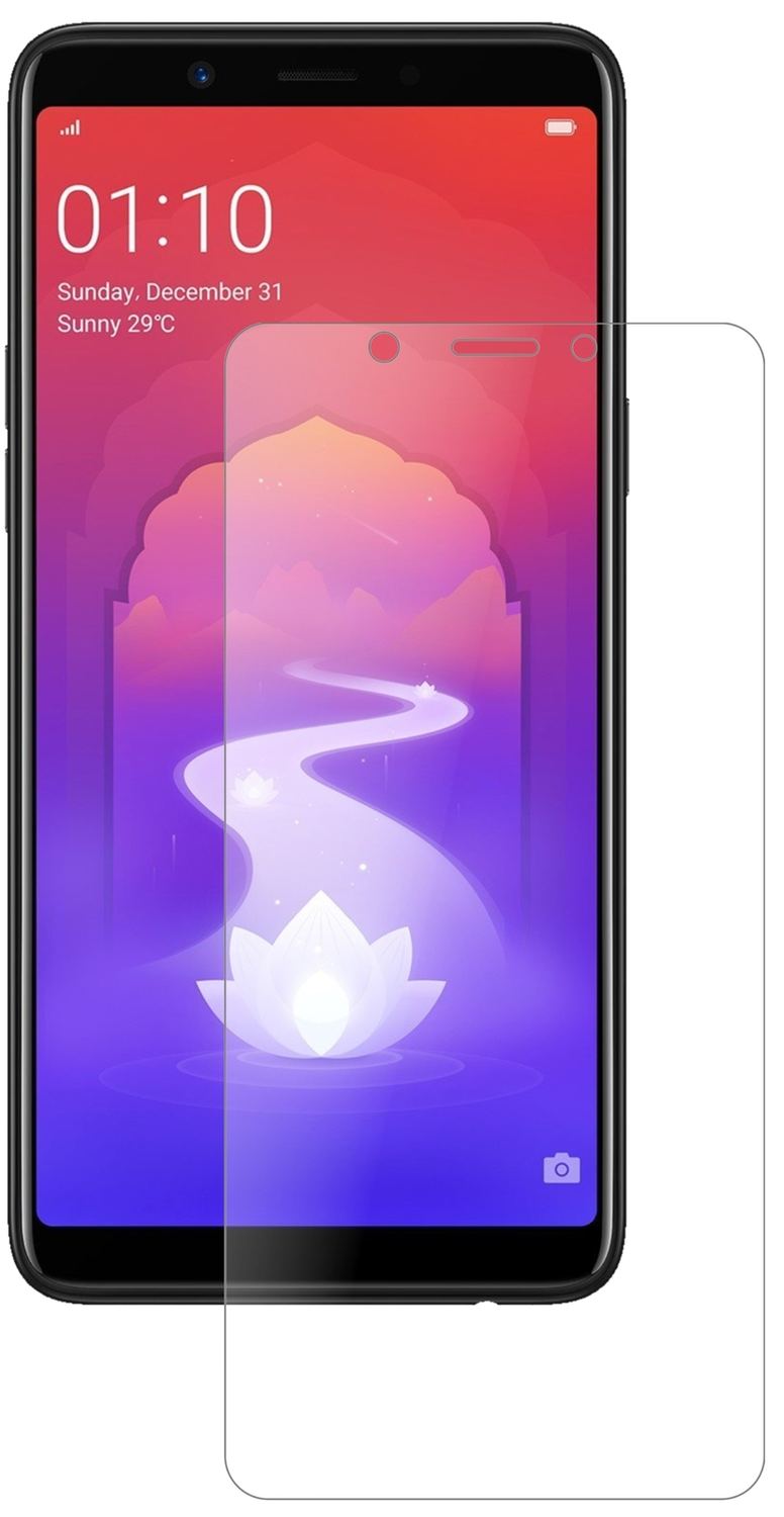 2x 9H Schutzfolie matt für Oppo Realme 1 Panzerfol (2)