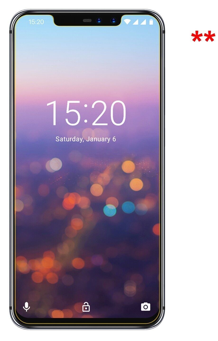 1x 9H Schutzfolie matt für Umidigi Z2 Panzerfolie (9)