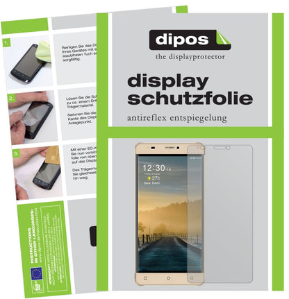5x Schutzfolie matt für Gooweel G9 Display-Schutzf (2)