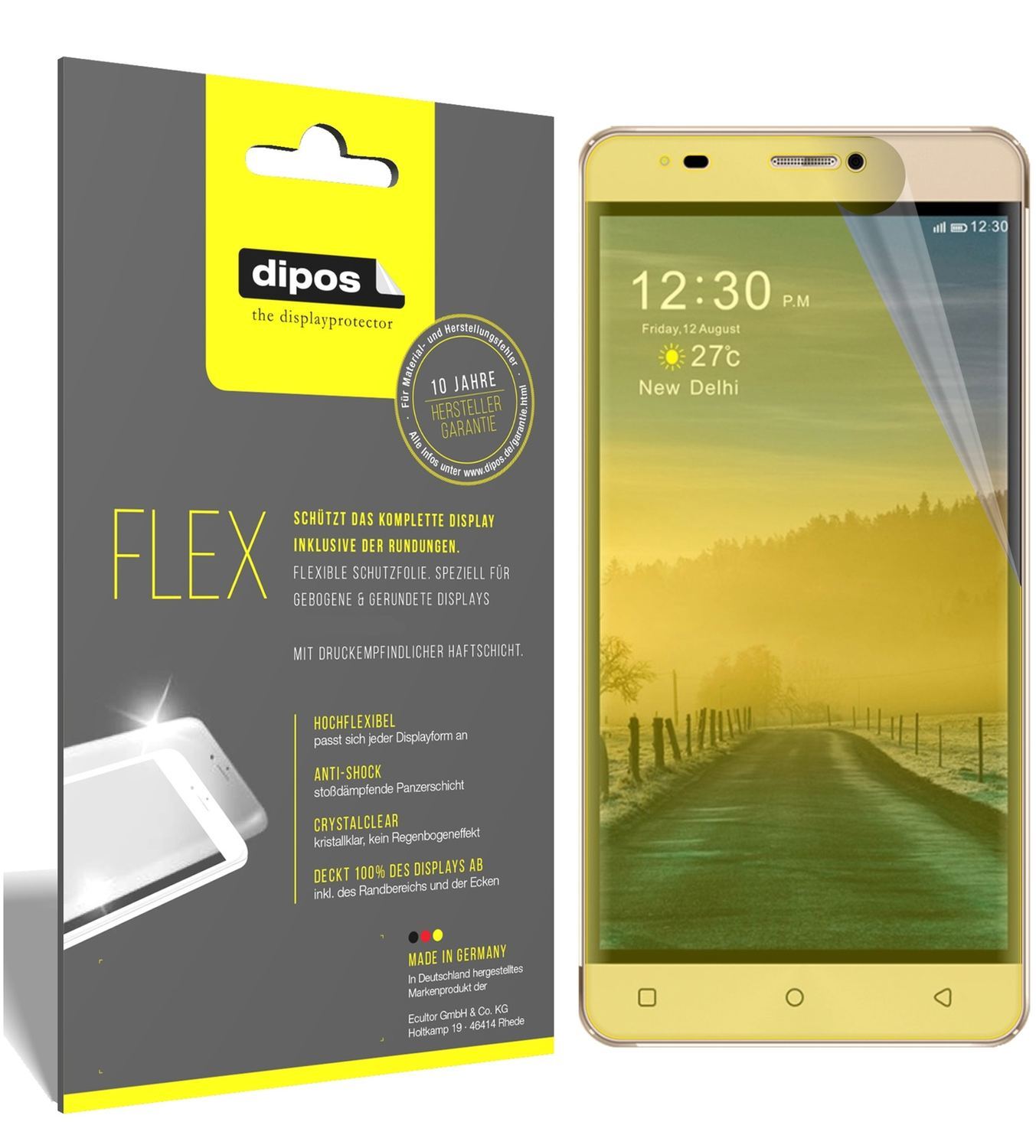 3x 3D Full Cover Schutzfolie für Gooweel G9 (1)