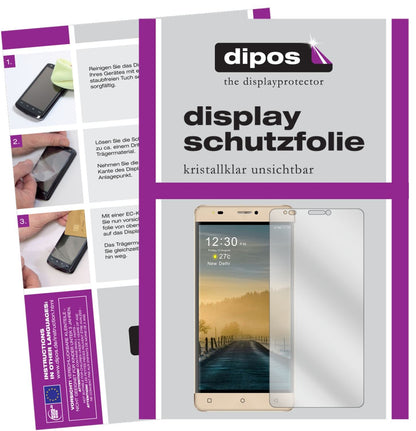2x Schutzfolie klar für Gooweel G9 Display-Schutzf (1)