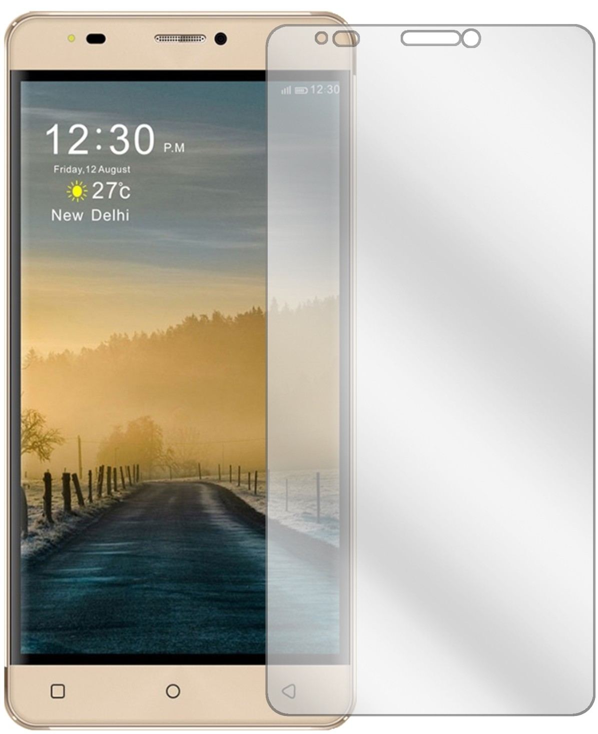 2x Schutzfolie klar für Gooweel G9 Display-Schutzf (2)
