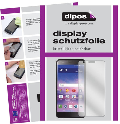 5x Schutzfolie klar für LG Premier Pro L413DL Disp (2)