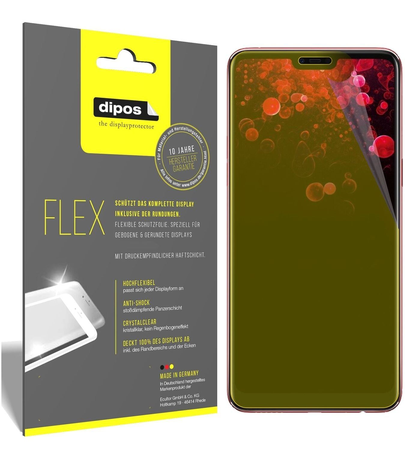 2x 3D Full Cover Schutzfolie für Oppo F7 YOUTH (2)