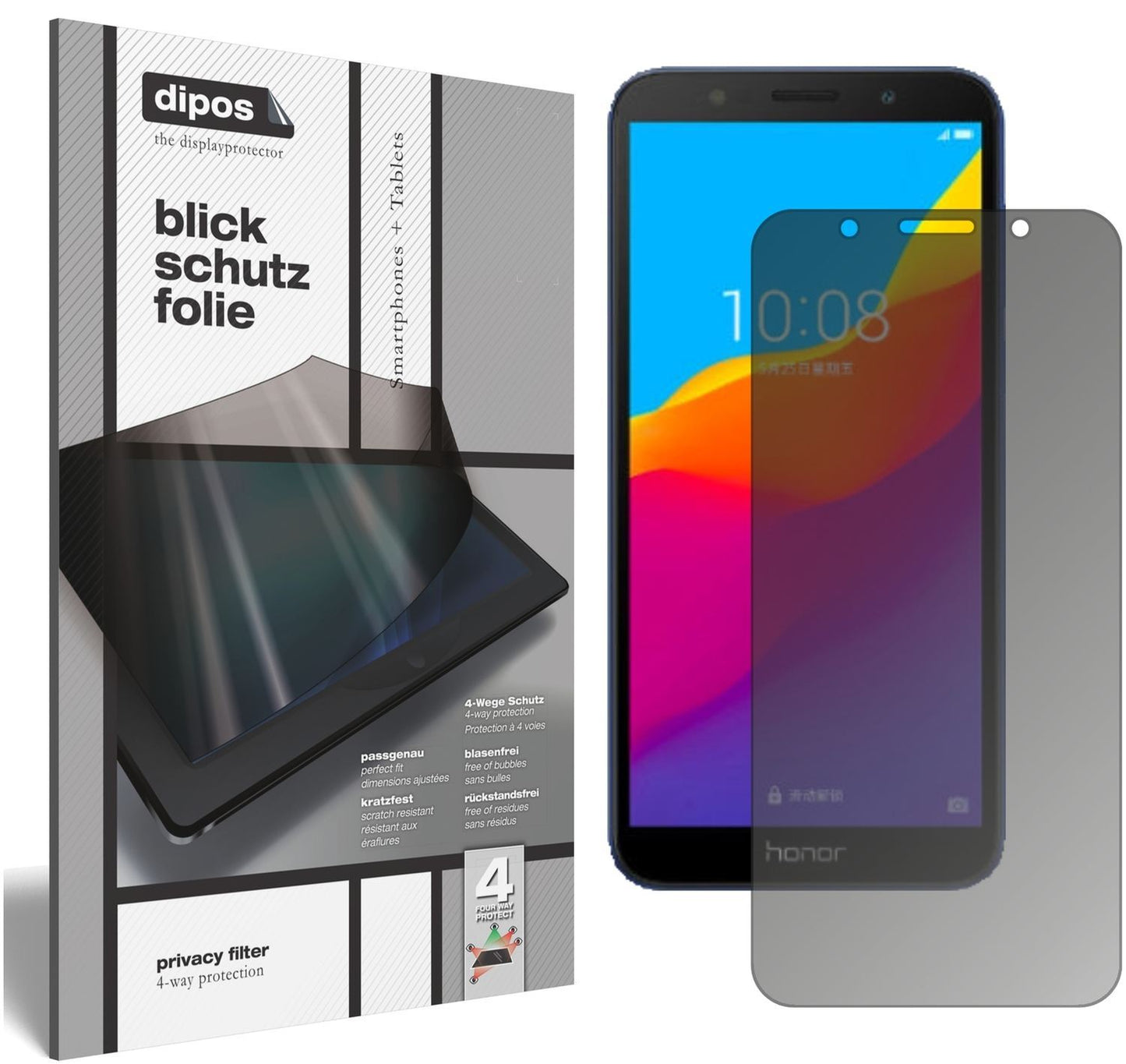 Blickschutzfolie für Honor 7 play matt Schutzfolie (1)