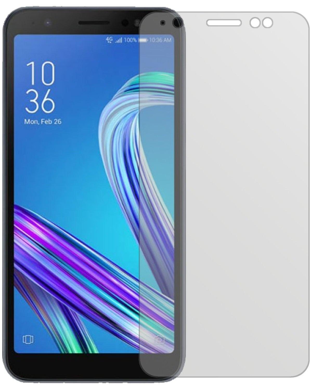 2x Schutzfolie matt für Asus Zenfone Live L1 ZA550 (2)