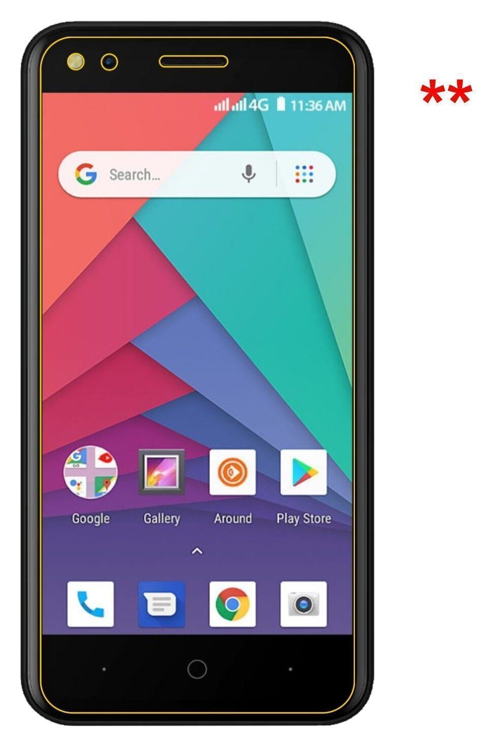 5x Schutzfolie matt für Micromax Bharat Go Display (6)
