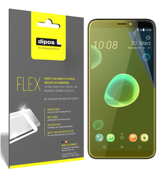 3x 3D Full Cover Schutzfolie für HTC Desire 12 Plu (1)