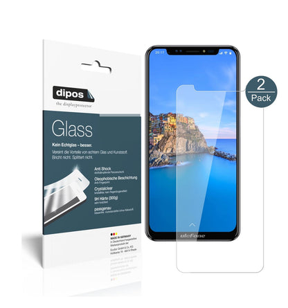 2x 9H Schutzfolie für Ulefone X Panzerfolie (1)