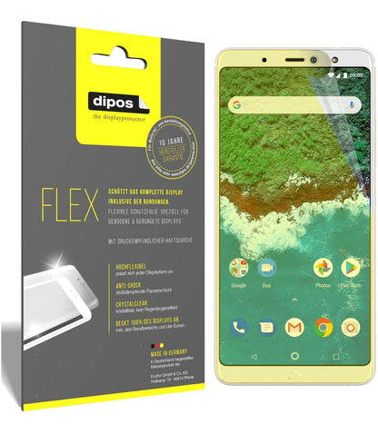 3x 3D Full Cover Schutzfolie für BQ Aquaris X2 (1)