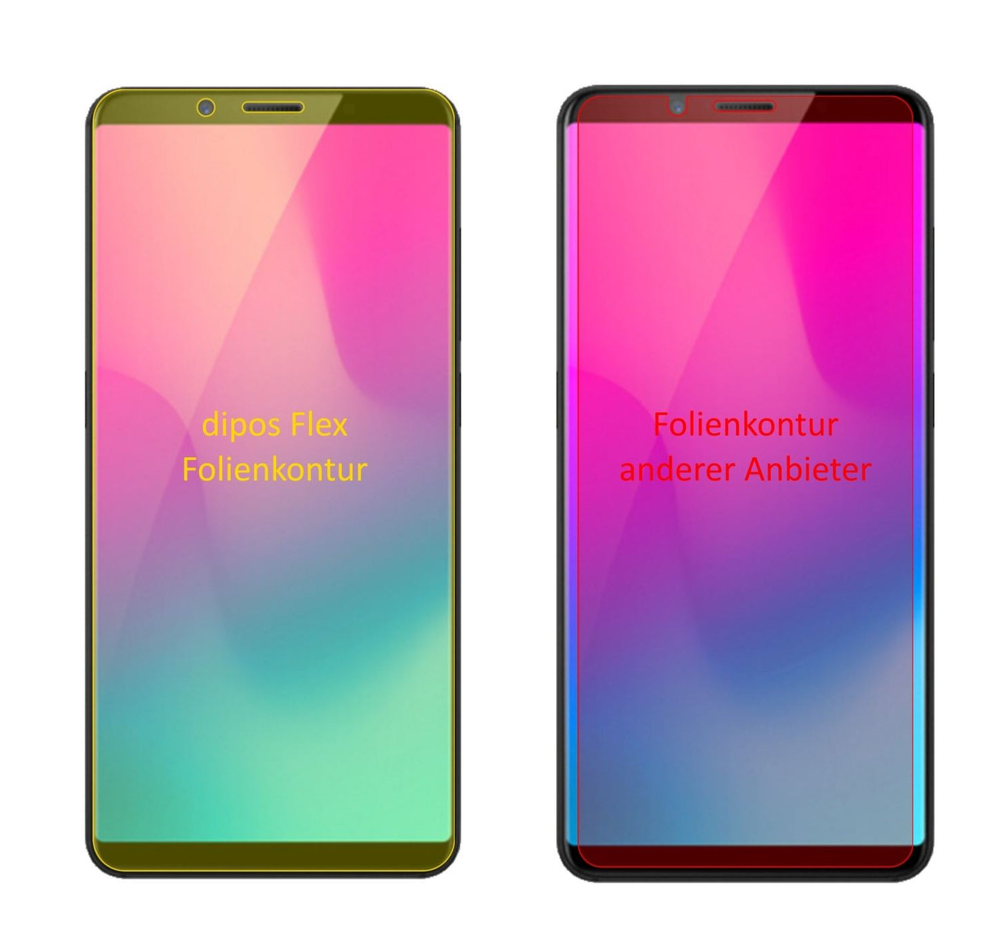 3x 3D Full Cover Schutzfolie für Nubia Z18 Mini (2)