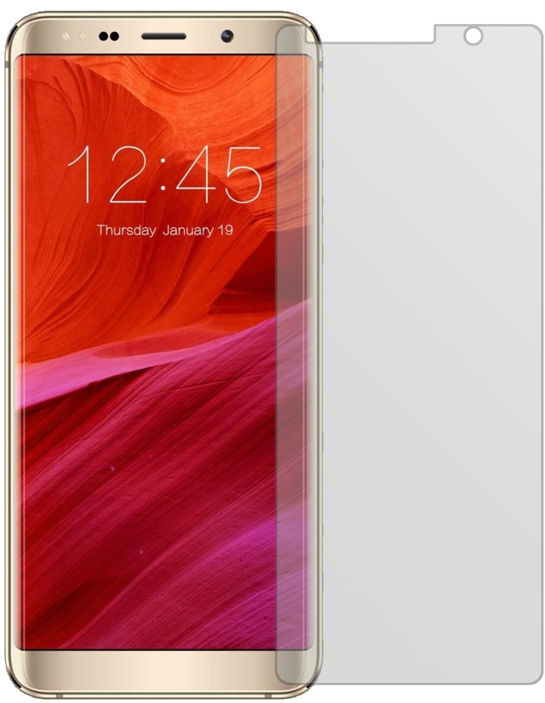 6x Schutzfolie matt für Meiigoo Mate 10 Display-Sc (2)