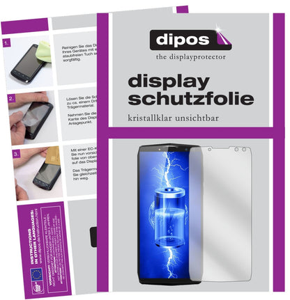 6x Schutzfolie klar für Blackview P10000 Pro Displ (1)