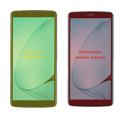 3x 3D Full Cover Schutzfolie für Blackview A20 (2)